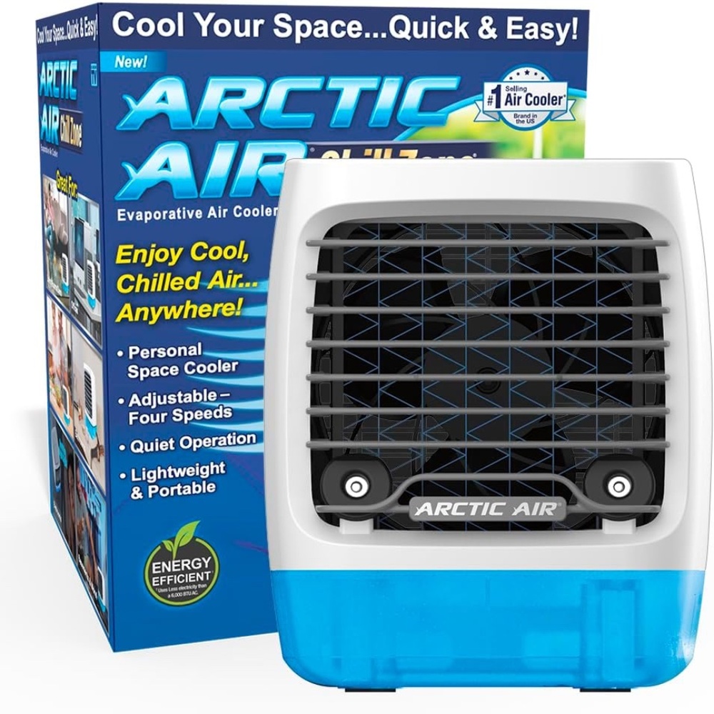 Arctic Air Chill Zone Evaporative Cooler w/ Hydro-Chill Technology Portable New